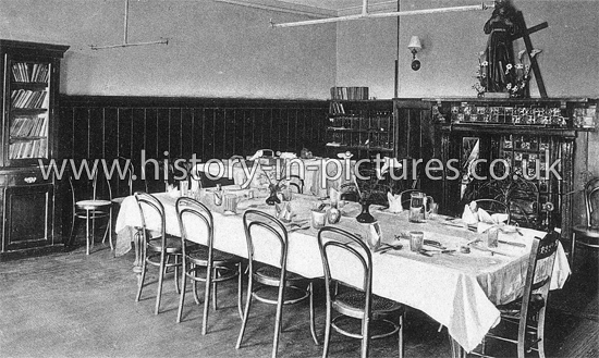 Forest House School, The Dining Room, Woodford Wells, Essex. c.1905